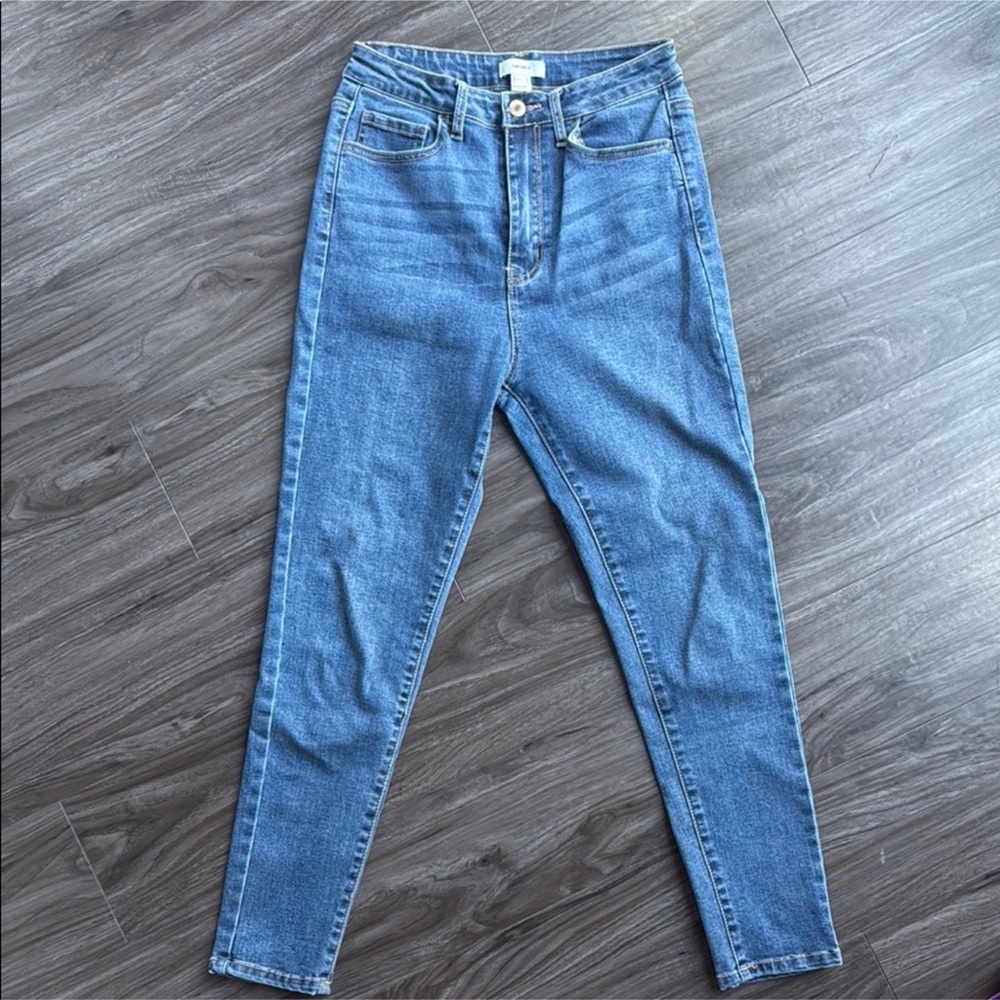 Forever 21 High Rise Blue Jeans